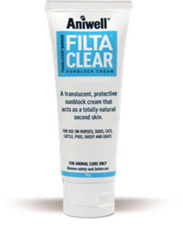 Aniwell Filtabac Clear Cream, Aniwell, Filtabac for cats and dogs, Sun Cream for pets, Clear Cream, Pet Essentials Warehouse