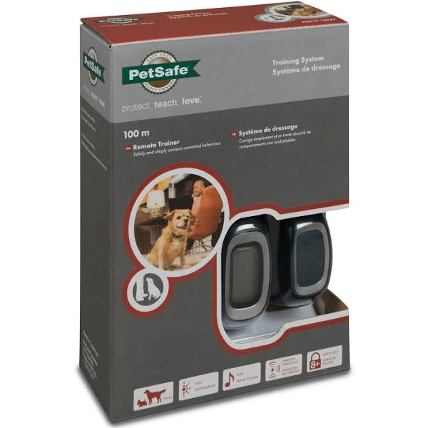 PetSafe Remote Trainer Lite 100m, Remote trainer for dogs, Remote training, Training system for dogs, Pet Essentials Warehouse