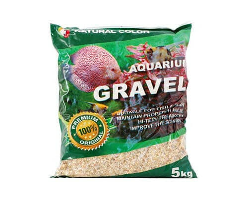 Aquarium Gravel Natural Mixed 3-5mm 1kg