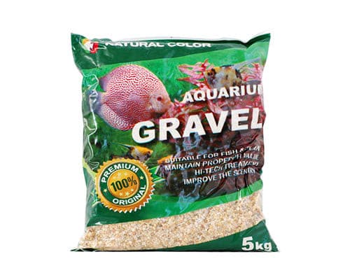 Aquarium Gravel Natural Mixed 3-5mm 1kg