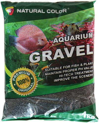 Aquarium Gravel Silica Black 1kg