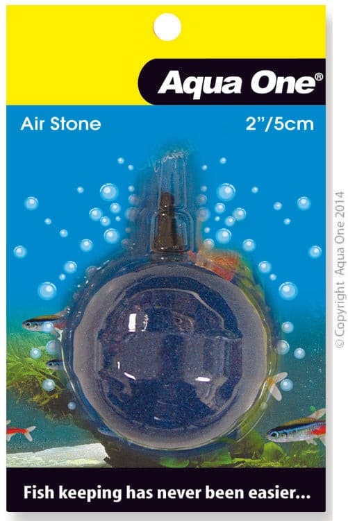 Aqua One Air Stone - 2 Inch 5cm Ball, Pet Essentials Napier