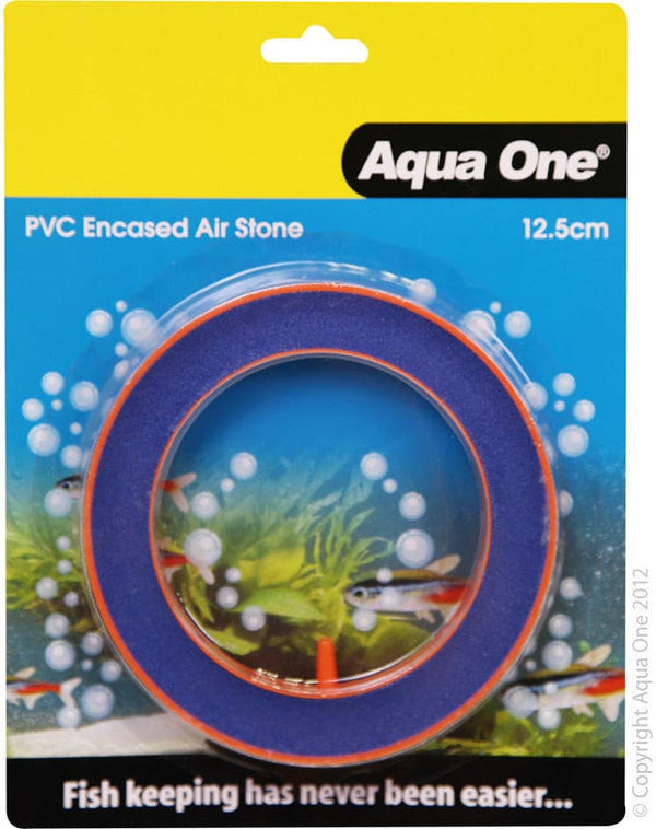 Aqua One Air Stone - PVC Encased Beauty Round 12.5cm, Pet Essentials warehouse