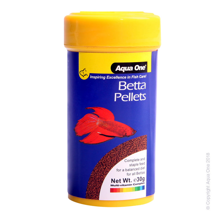 Aqua One Betta Pellet Fish Food - Pellets - Aqua One