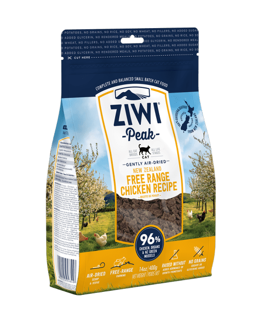 Ziwi Peak Cat Air Dried Chicken, Pet Essentials Napier, Pets Warehouse, Pet Essentials Hastings, Grain free ziwi peak cat food, ziwi peak nz cat food