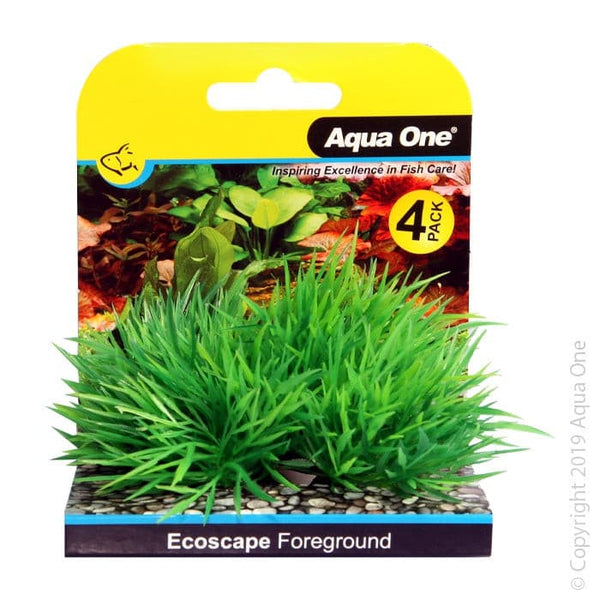 Aqua One Ecoscape Foreground Hair Grass Green 4 Pack