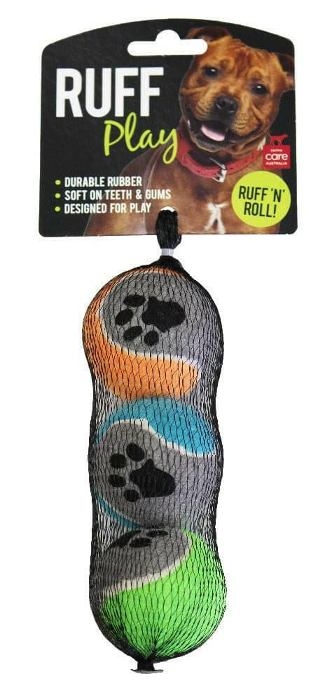 Ruff Play Tennis Balls Mini 3 Pack