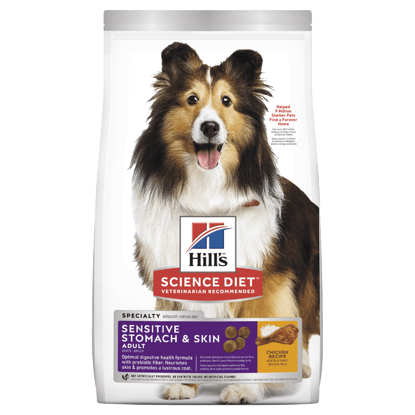 Sensitive Stomach & Skin Adult, Hills Science Diet 12kg bag, Pet Essentials Warehouse,
