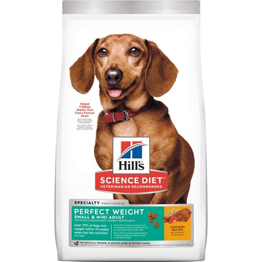 Hill's Science Diet Perfect Weight, Perfect Weight Small & Mini Adult 