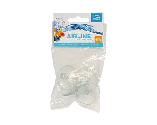 Aqua Care Air Suction Cups 4pk, airline tubing suction cups, pet essentials warehouse