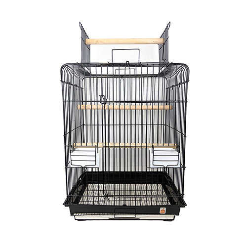 Avian Care Open Top Cage 51X40cm Black Box1, Avi one open top parrot cage, pet essentials napier,