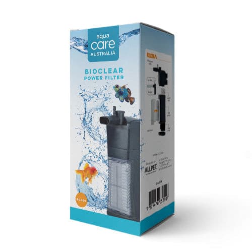 Aqua Care Internal Bio Clear Power Filter BC600, Pet Essentials Warehouse