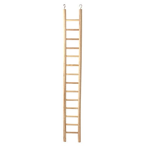 Avian Care Bird Wooden Ladder 14 Rung, Bird Wooden Ladder 14 Rung, Brookland wooden ladder, pet essentials napier, kiwipets tauranga, avi one wooden ladder, parrot ladder