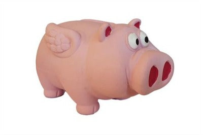 Latex Squeaky Grunter Flying Pig 15cm, Pet Essentials Napier, Pets Warehouse, Pet Essentials Hastings, Multipet latex dog toy for puppies