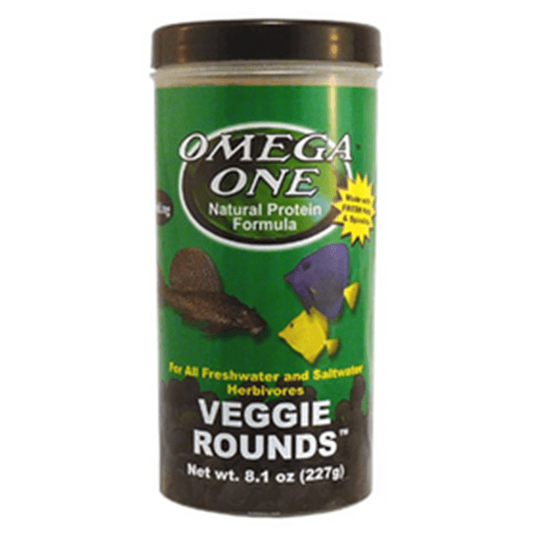 Omega One Veggie Rounds 227g, Pet Essentials Warehouse Napier,