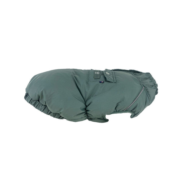 Huskimo Dog Coat Cardrona Moss, Huskimo green puffer jacket for dogs, pet essentiasl warehosue