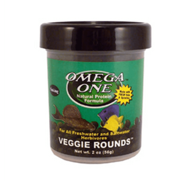 Omega One Veggie Rounds 56g, Pet Essentials Warehouse