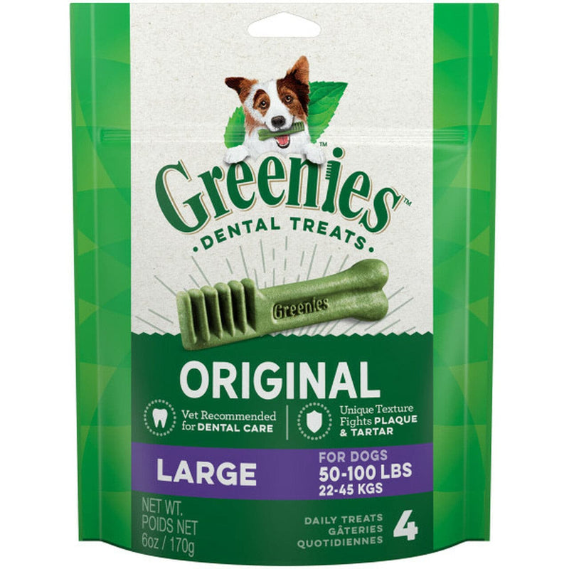 Greenies Original Dental Dog Treats Large, Pet Essentials Warehouse, Pet city, Dog Dental treats, Dog Dental treat for 45kg dogs