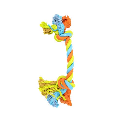 Knots of Fun Rope Bone 36cm Dog Toy - Allpet Dog Rope Toys - Mika's Ltd