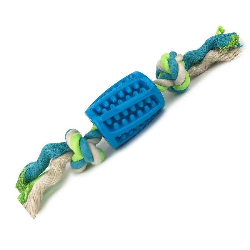 Ruff Play Rope Bone with Dental Tube 30cm Dog Toy, Pet Essentials Napier, Pet Shop Taupo, Pet Shop christchurch