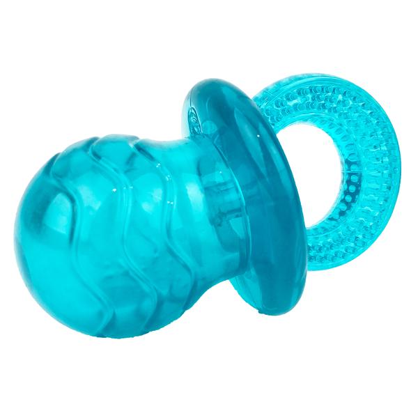 Ruff Play Pacifier Large Dog Toy Squeaky, Soft on teeth & gums, Durable rubber. Dimensions: (W)6 x(L)6 x(H)11cm, Pet Essentials Napier, pet essentials hastings, pets warehouse, the pet centre, the pet shop taupo