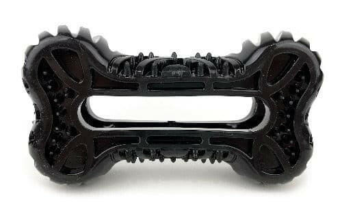 Ruff Play Dental Bone Black Large, Allpet Ruff play NZ dog toy, Pet Essentials Napier, Dental toy for dogs teeth, toy to hold treats