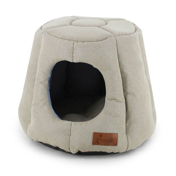 466.141 Cattitude Dome Igloo Cream, Pet Essentials, Happy Animalz, Pet Essentials Hastings, Pet Essentials Porirua, cat tunnel, cat bed, Cat tunnel extended, the pet centre, the pet shop taupo