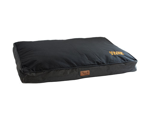 Its Bed Time Patio Cushion Dog Bed Black, Pet Essentials Napier, Waterproof dog bed mattress, Pet Essentials Hastings