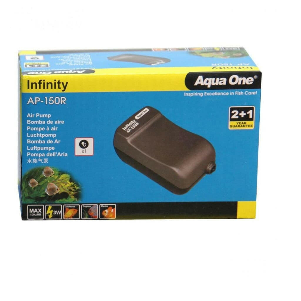 Aqua One Infinity Air Pump AP150, Pet Essentials Warehouse, Pet Essentials Napier, KiwiPetz Tauranga