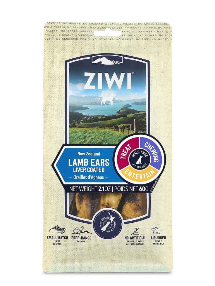 Ziwi Peak Dog Treat Lamb Ears, PEt Essentials warehouse