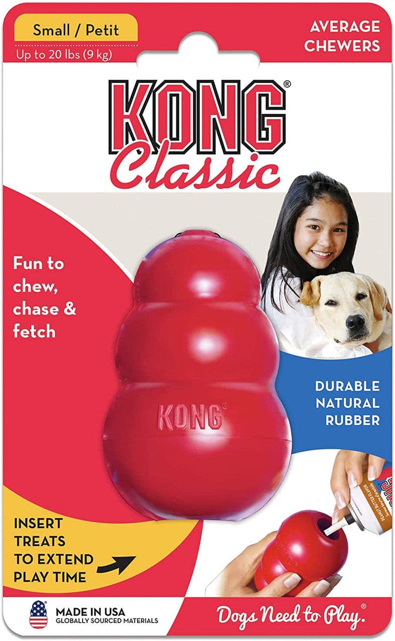 Kong Classic Small, Pet Essentials Warehosue