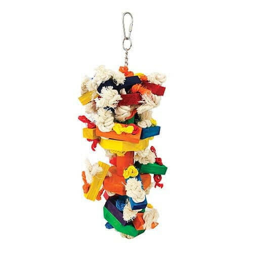Avian Care Knots N Blocks Preening Toy Medium