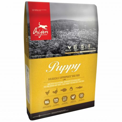 Orijen Dry Puppy Food, Pet Essentials, Grainfree dog Food, Pet Essentials New Plymouth, Orijen NZ, Puppy food