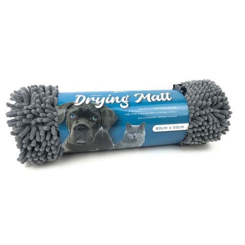 Allpet Style It Chenille Drying Matt, microfiber drying towel for dogs, pet essentials napier, bath time drying towel for dogs