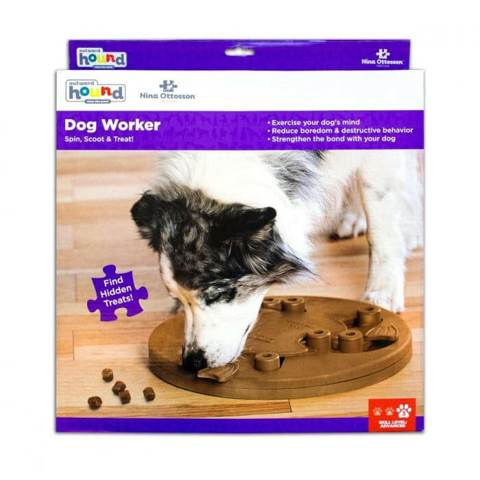 Outward Hound Nina Ottosson Worker Puzzle Dog Toy, Dog Puzzle, Pet Essentials Napier, Pet Essentials Hastings, pet.co.nz, Pet Essentials Porirua, interactive dog toy, level 3 outward hound dog toy