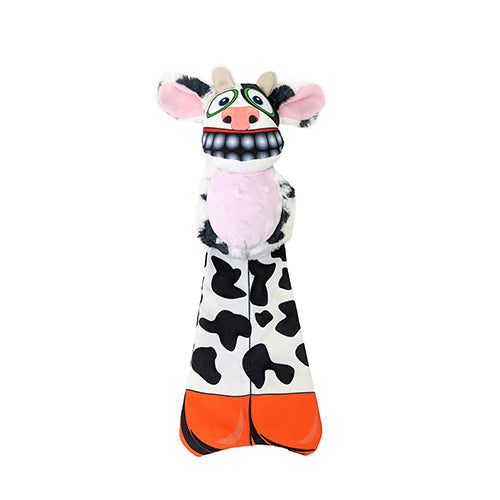 Snuggle Friends Cow 35cm Black & White Dog Toy, Plush dog toys, pet essentials warehouse napier