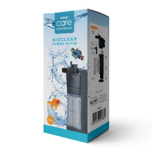 Aqua Care Internal Bio Clear Power Filter BC300, Pet Essentials Warehouse