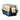 Allpet Plastic Carrier 50X34X32cm OPEN TOP, Canine Care,  Pet Carriers & Crates,  Pet Essentials Warehouse.