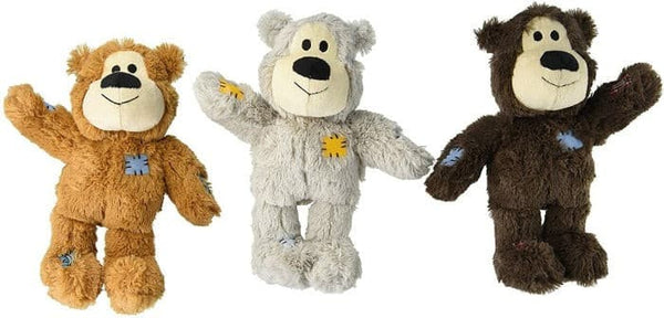 Kong Wild Knots Bear Dog Toy, Kong plush bear dog toy, pet essentials napier, pet essentials hastings, kong soft puppy toy