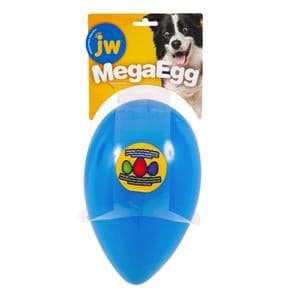 JW Mega Egg Dog Toy Medium, Pet Essentials Napier, interactive dog toy, pet essentials warehouse, pets warehouse