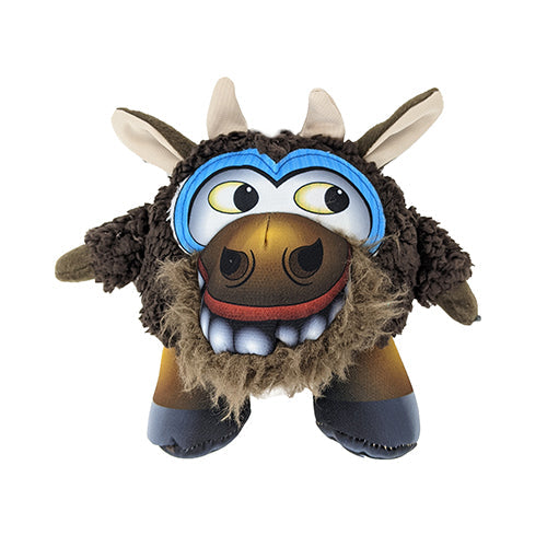 Snuggle Friends Buffalo 21cm Dog Toy, Pet Essentials warehouse napier, snuggle friends plush dog toys