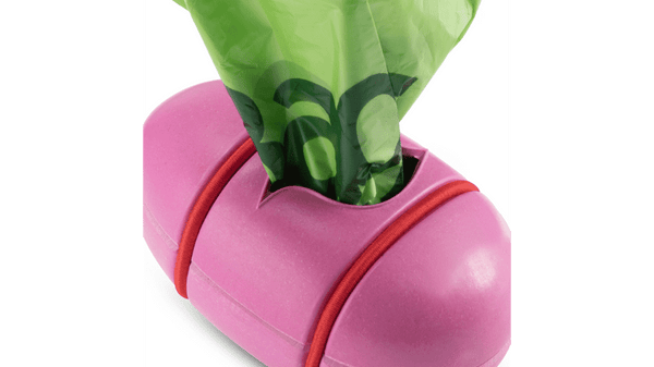 Beco Pocket Poo Bags & Dispenser Pink
