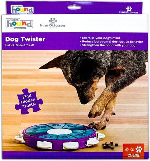 Outward Hound Nina Ottosson Puzzle Twister Interactive Dog Toy