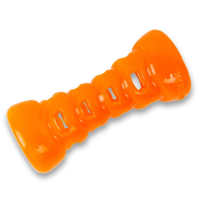 Scream Xtreme Treat Bone Orange Dog toy, Pet Essentials Warehouse, Pet City