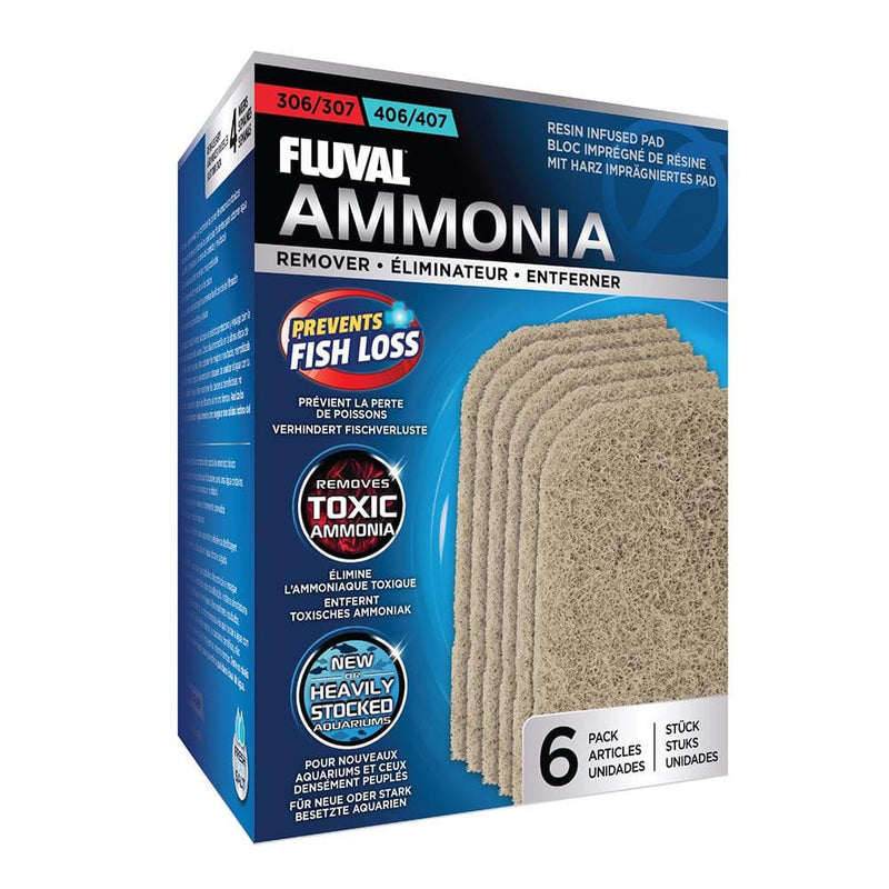 Fluval Ammonia Remover Pads 306 / 406 / 307/407, Pet Essentials Napier, PEts warehouse, PEt Essentials Warehouse, Hollywood Fish, Fluval Canister filter media