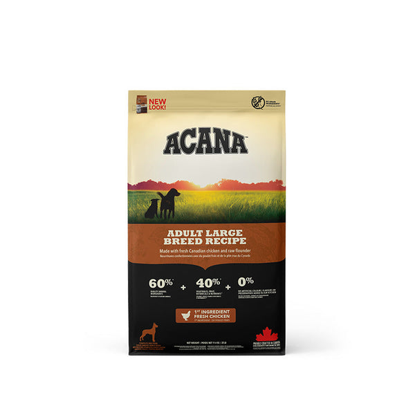 Acana Adult Large Breed 11.4kg bag, Pet Essentials Warehouse, Pet City NZ, Acana Dog food NZ