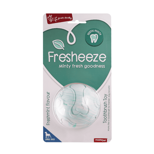 Yours Droolly Fresheeze Mint Ball, Pet Essentials Warehouse