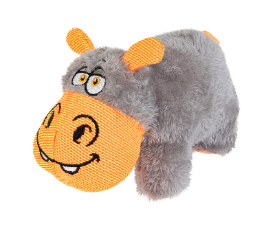 Yours Droolly Cuddlies Hippo puppy toy, Pet Essentials Napier, Pets Warehouse, puppy plush toys