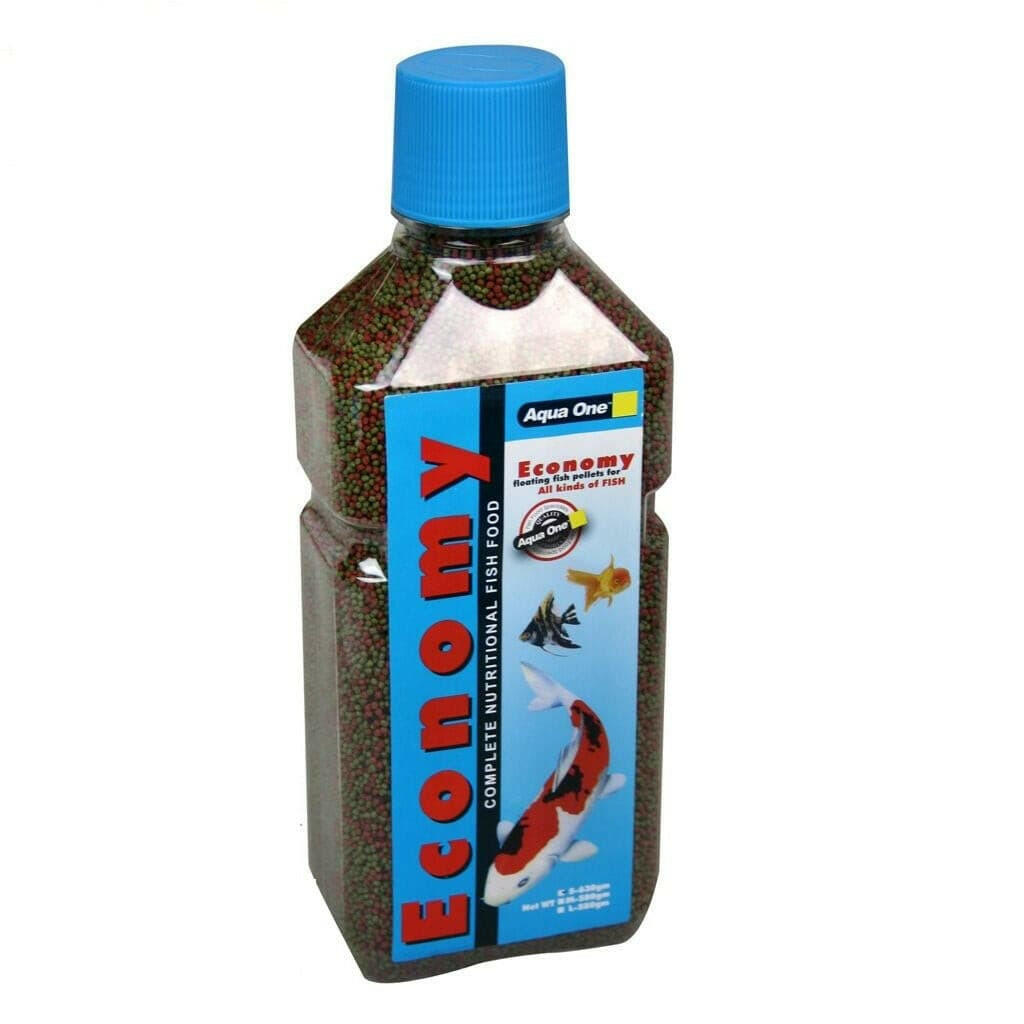 Aqua One Economy Pellet 1mm 630G, Pet Essentials Warehouse, Pet Essentials Napier, KiwiPetz, Pond Fish Food