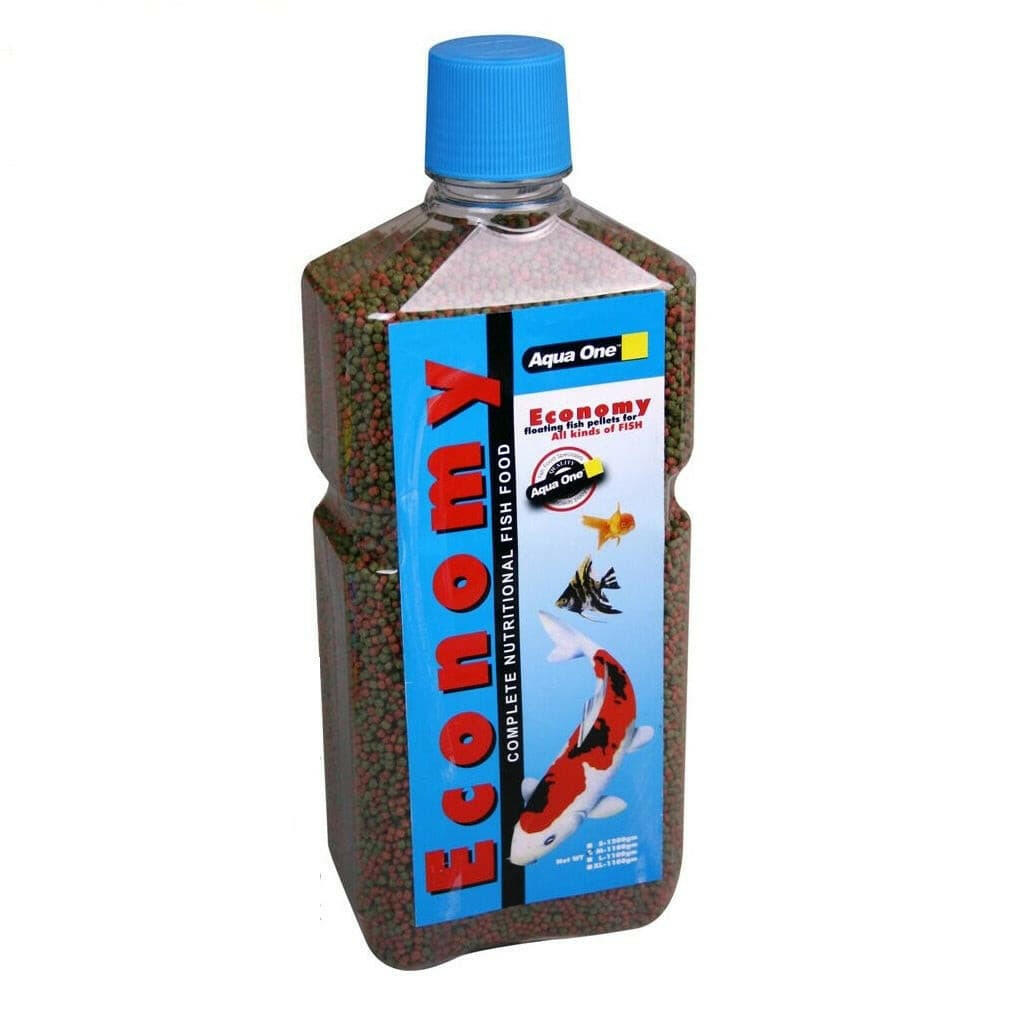 Aqua One Economy Pellet 2mm 1100G, Pet Essentials Warehouse, Pet Essentials Napier, Kiwipetz Tauranga